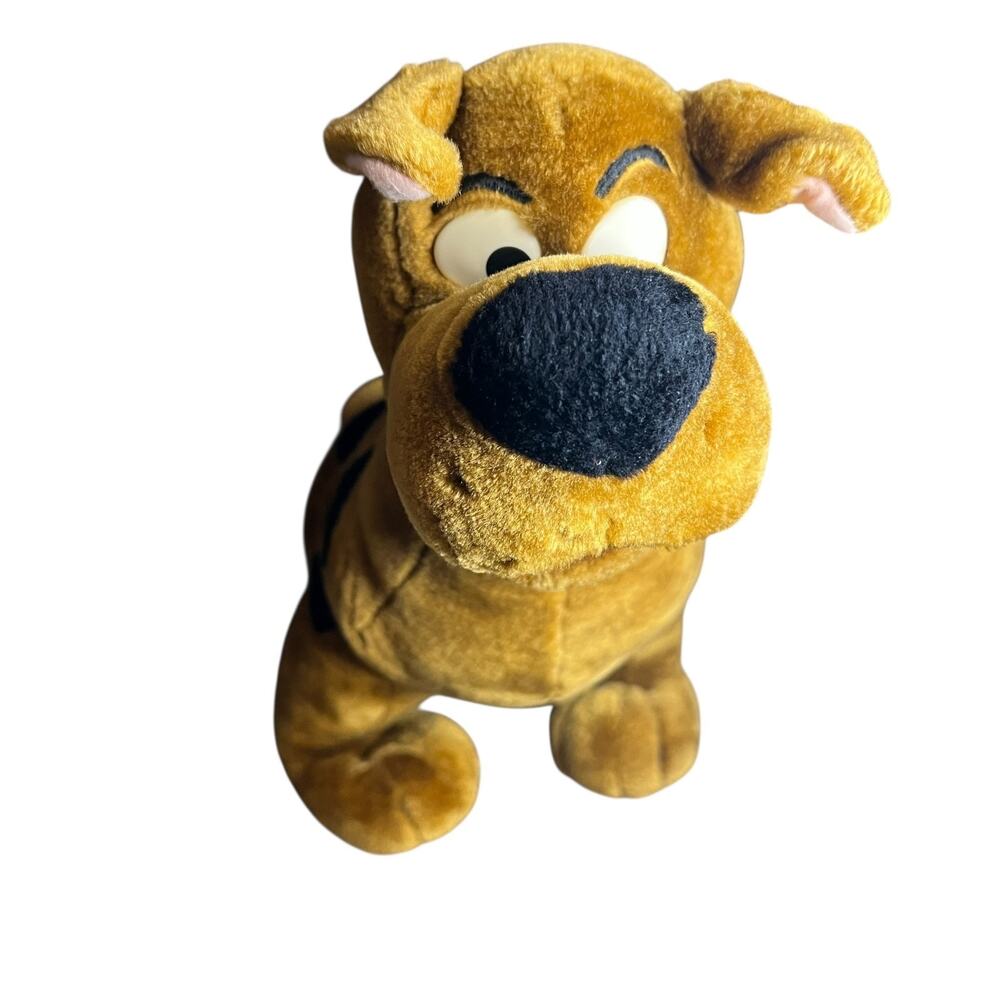 Vintage Cartoon Network 17"‎ Talking Scooby Doo Stuffed Animal Not Tested